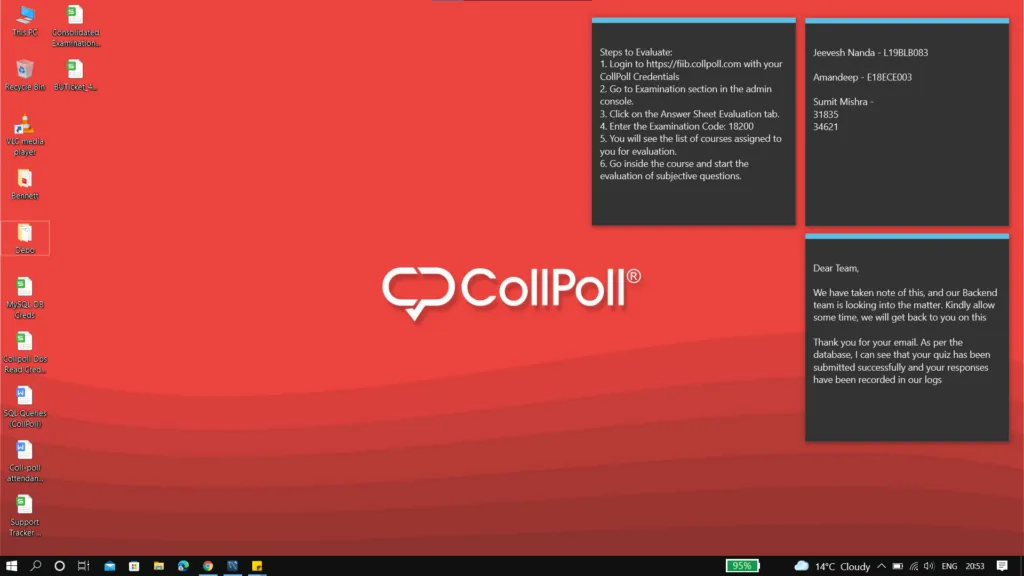 A day in the life at CollPoll