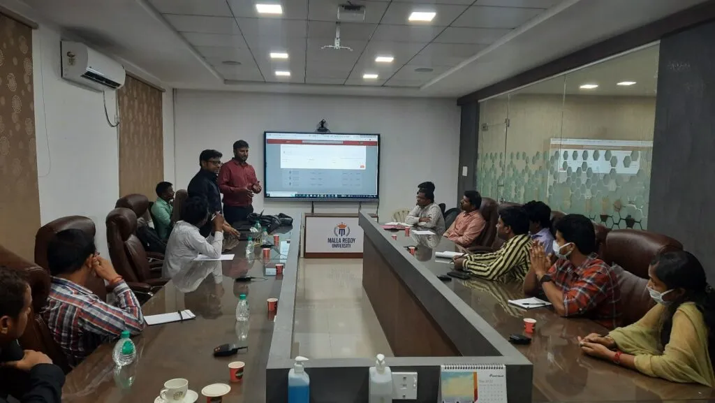 CollPoll Implementation in Malla Reddy University