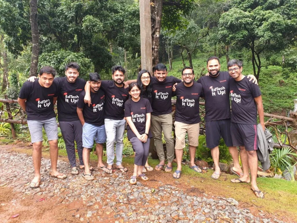 Shiva Raghavendra with the CollPoll team!