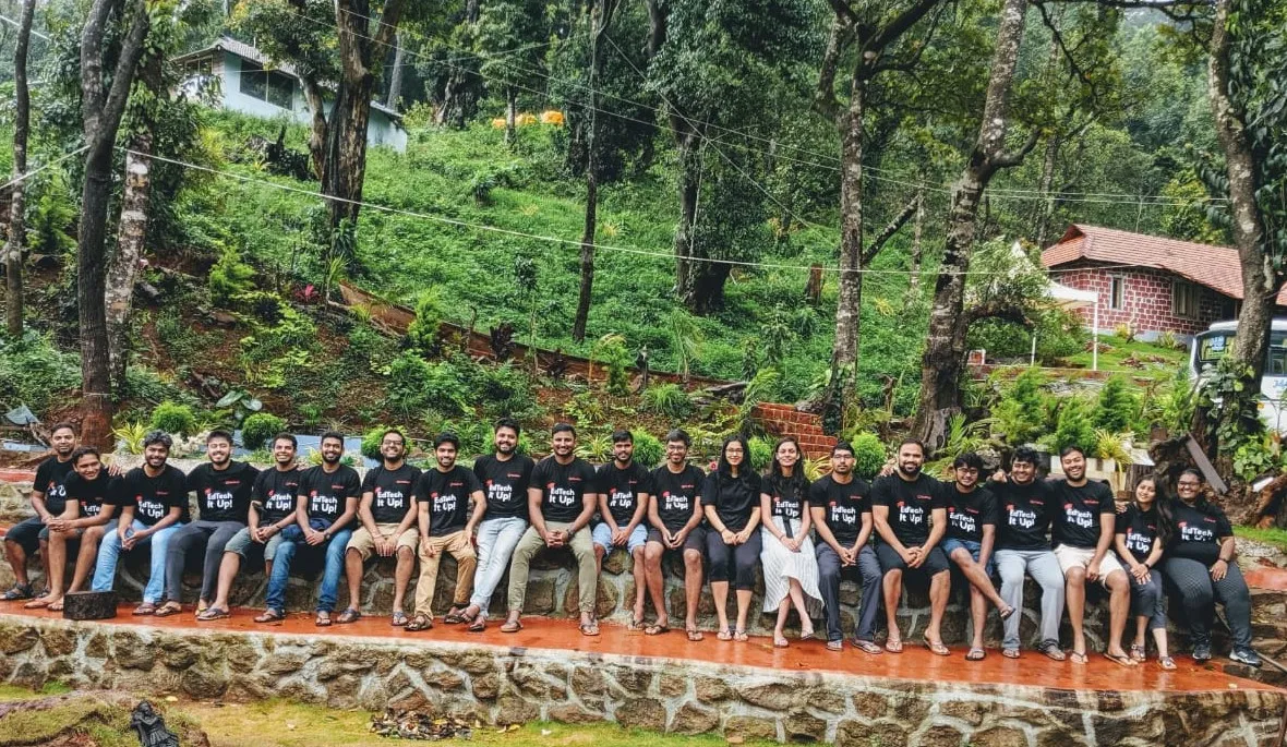 Team CollPoll at offsite trip!