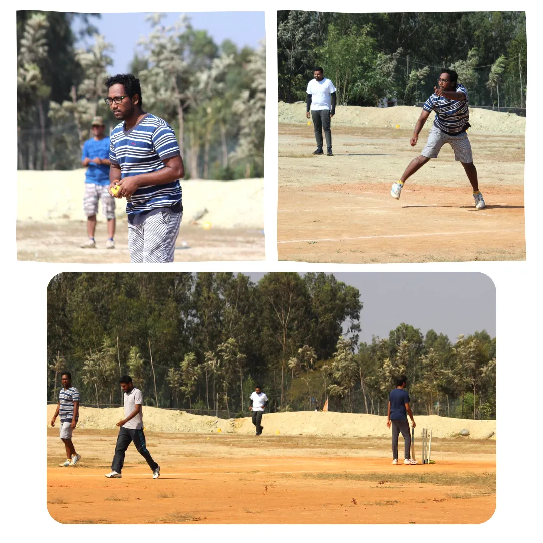 Team CollPoll Enjoying Cricket Matches!