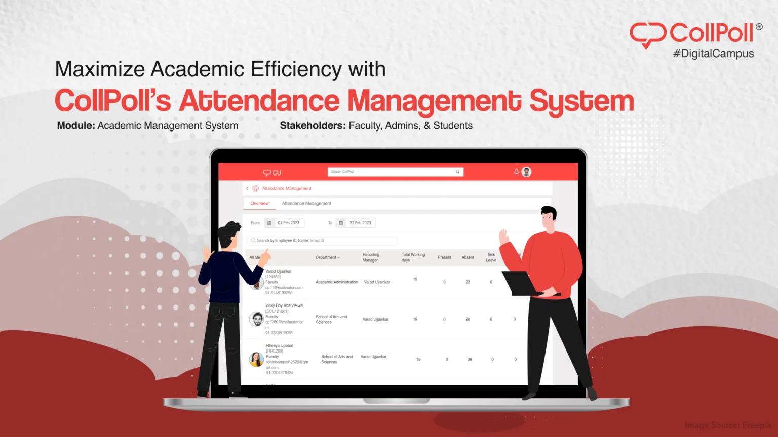 Maximize Academic Efficiency with CollPoll’s Attendance Management System